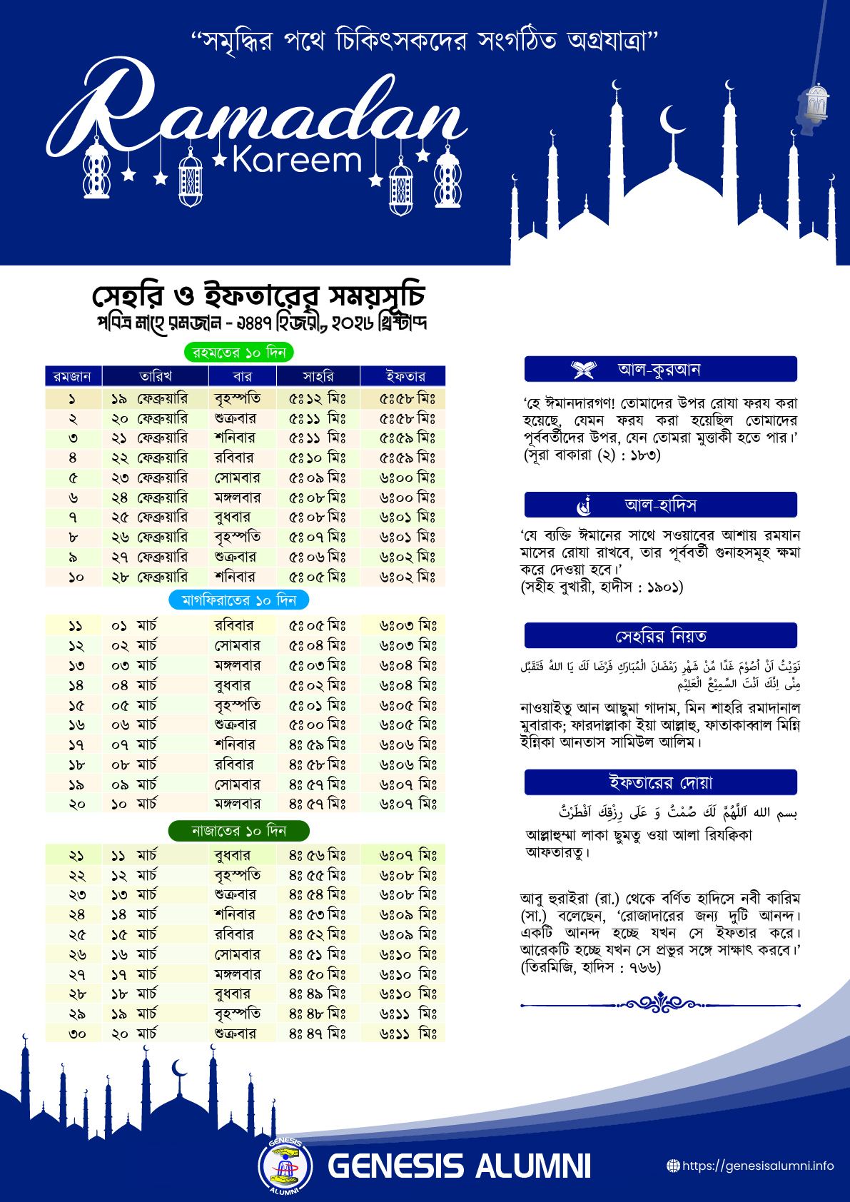 আহলান সাহলান মারহাবান, খোশ আমদেদ মাহে রমাদান